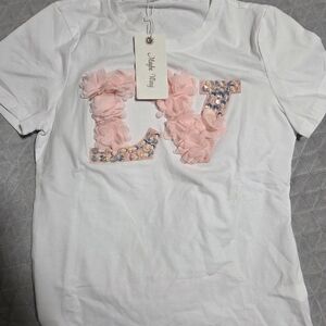 MAYBE WANG LV LARGE WOMEN SHIRT.